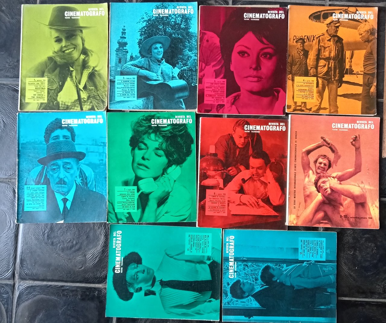 RIVISTA DEL CINEMATOGRAFO teatro televisione