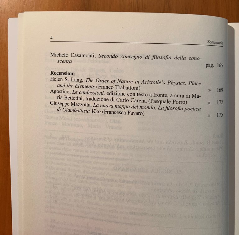 Rivista di Storia della Filosofia. Trimestrale fondato da Mario Dal …