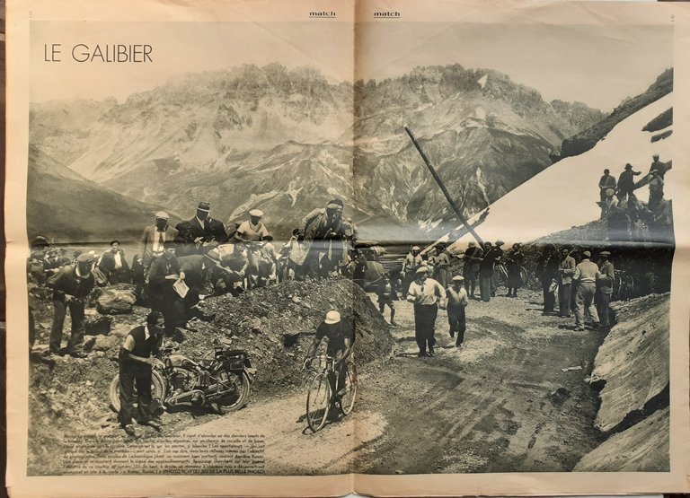 Rivista Match Tour de France 1935 Francesco Camusso in 4^ …