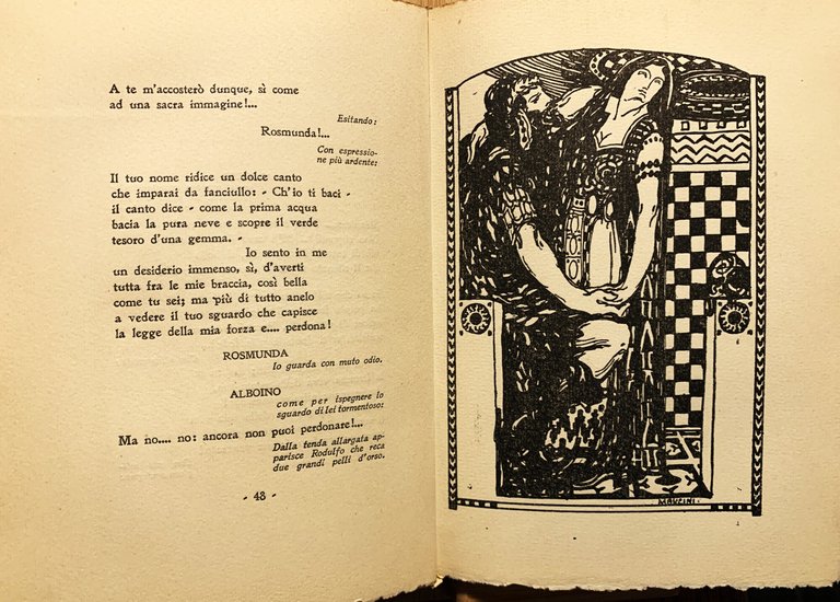 Rosmunda. Tragedia in quattro atti