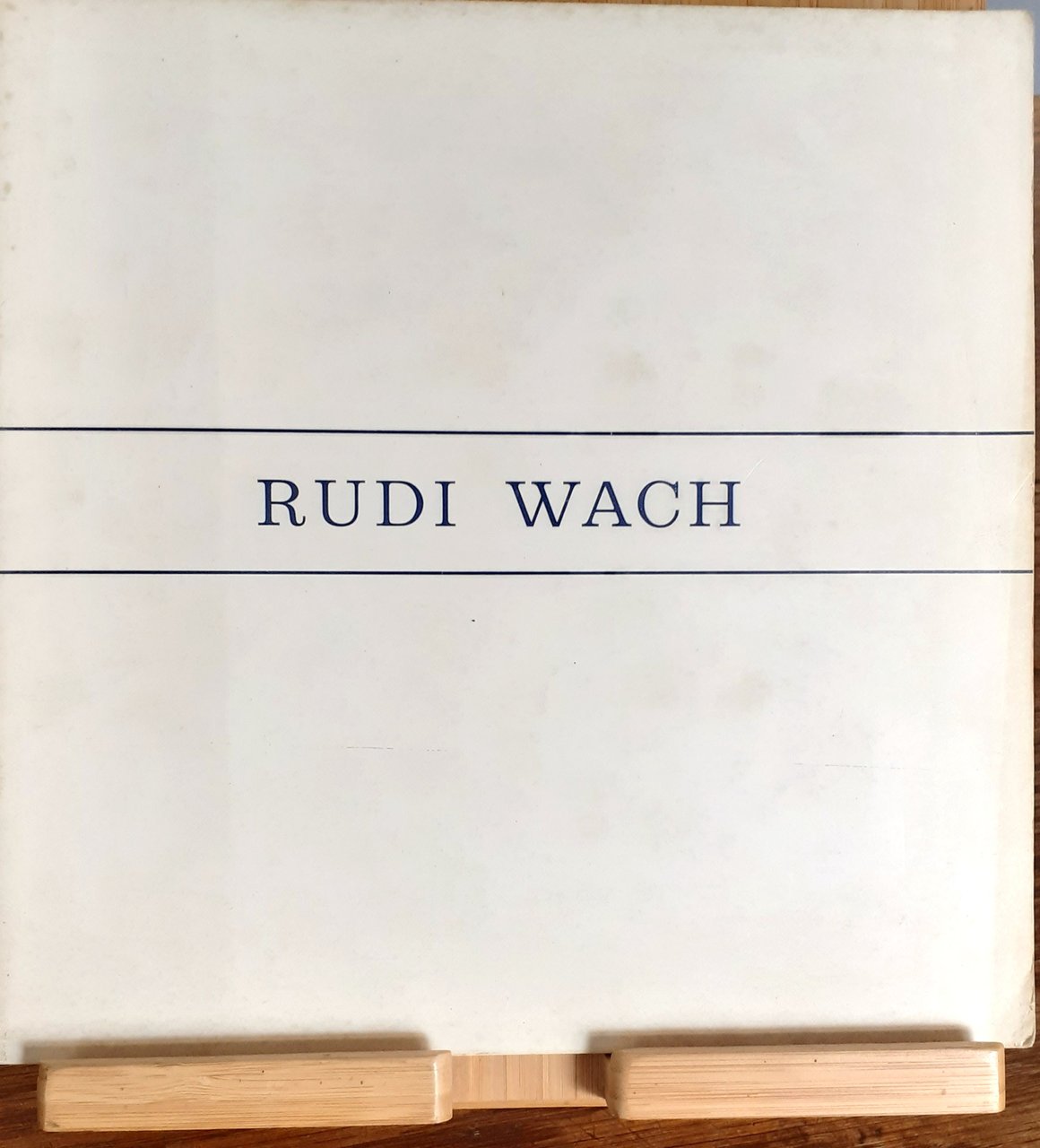 Rudi Wach disegni e sculture Galleria "I portici" Torino 1972