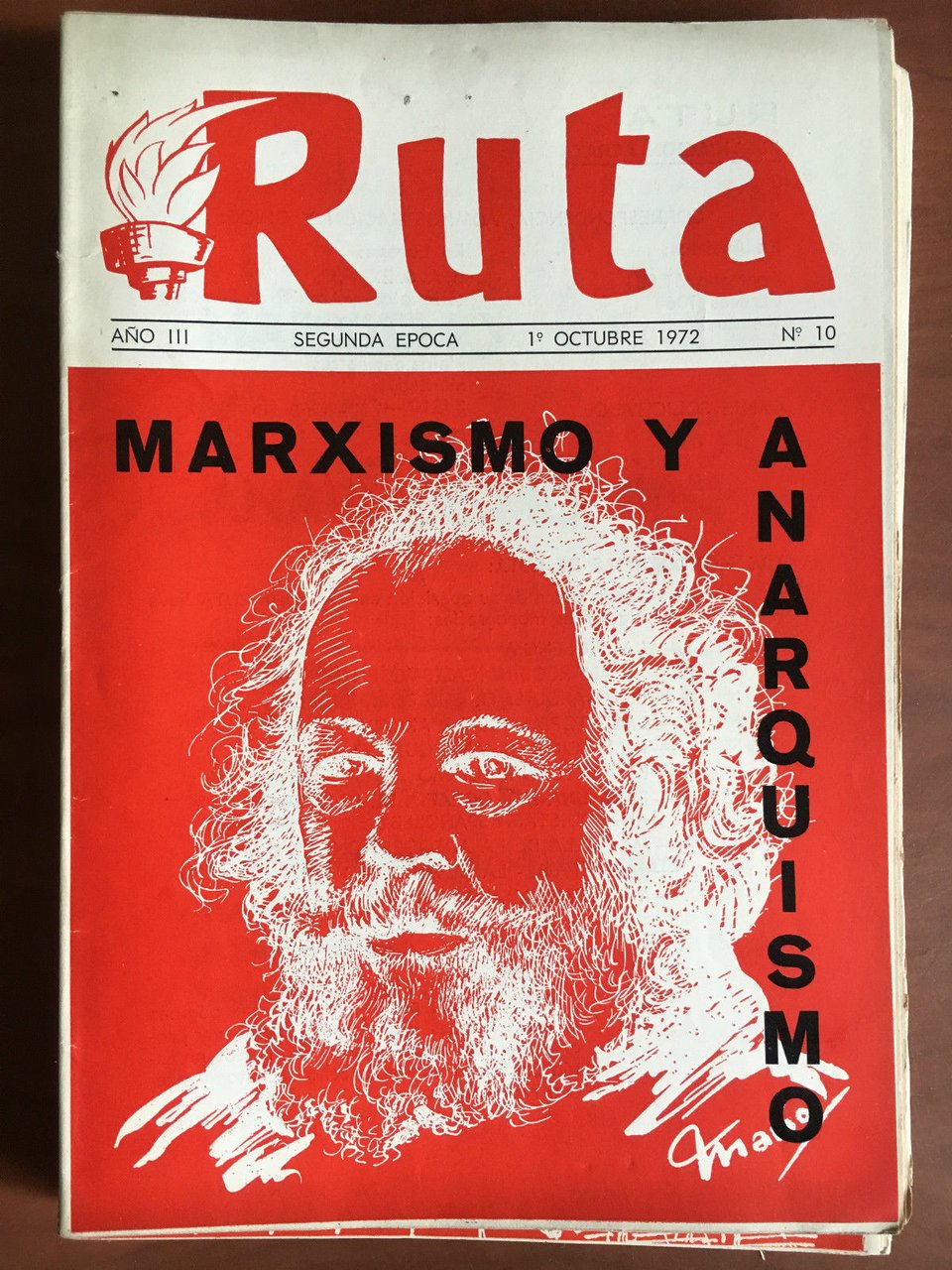 Ruta Ano III segunda epoca 1^ octubre 1972 n^ 10 …