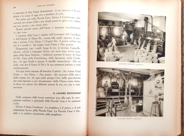 San Giuseppe Benedetto Cottolengo Scuola Linotipografica Pinerolo 1934