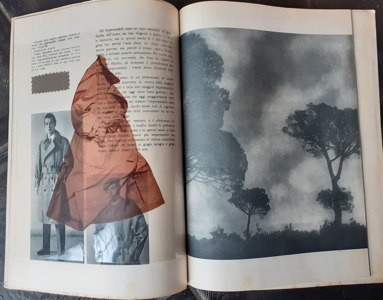 SAPER VESTIRE rivista trimestrale d'alta moda maschile 1953