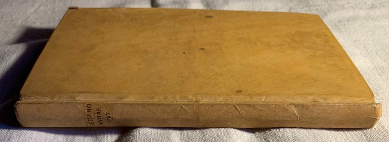 Satire di Settano tradotte in Terza Rima dallo stesso Autore. …