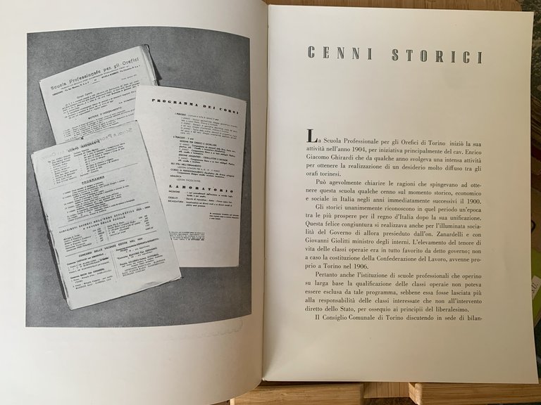 Scuola Professionale per Orefici "E. G. Ghirardi" Torino, Cinquantenario 1904-1954