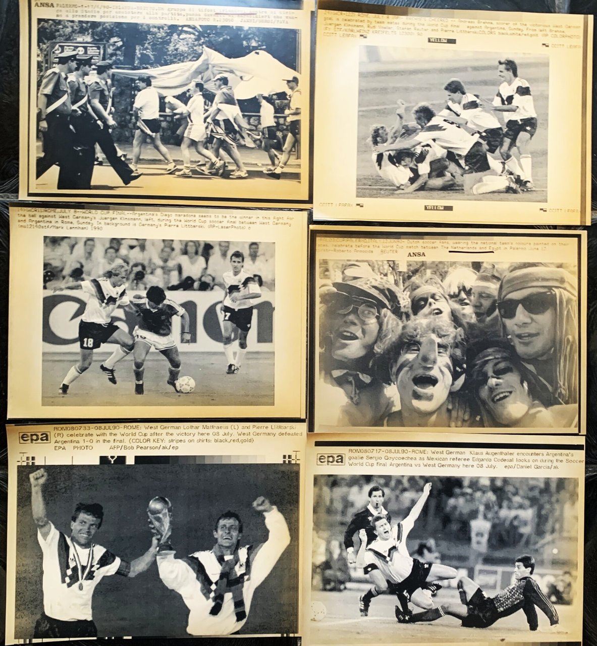 Sei Tele/Laser Foto Coppa del Mondo/World cup 1990 ITALIA | Immagine principale