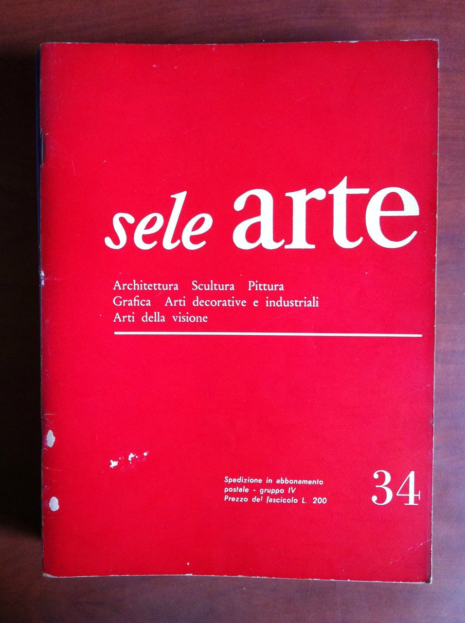 sele ARTE Anno VI n^ 34 - E18830
