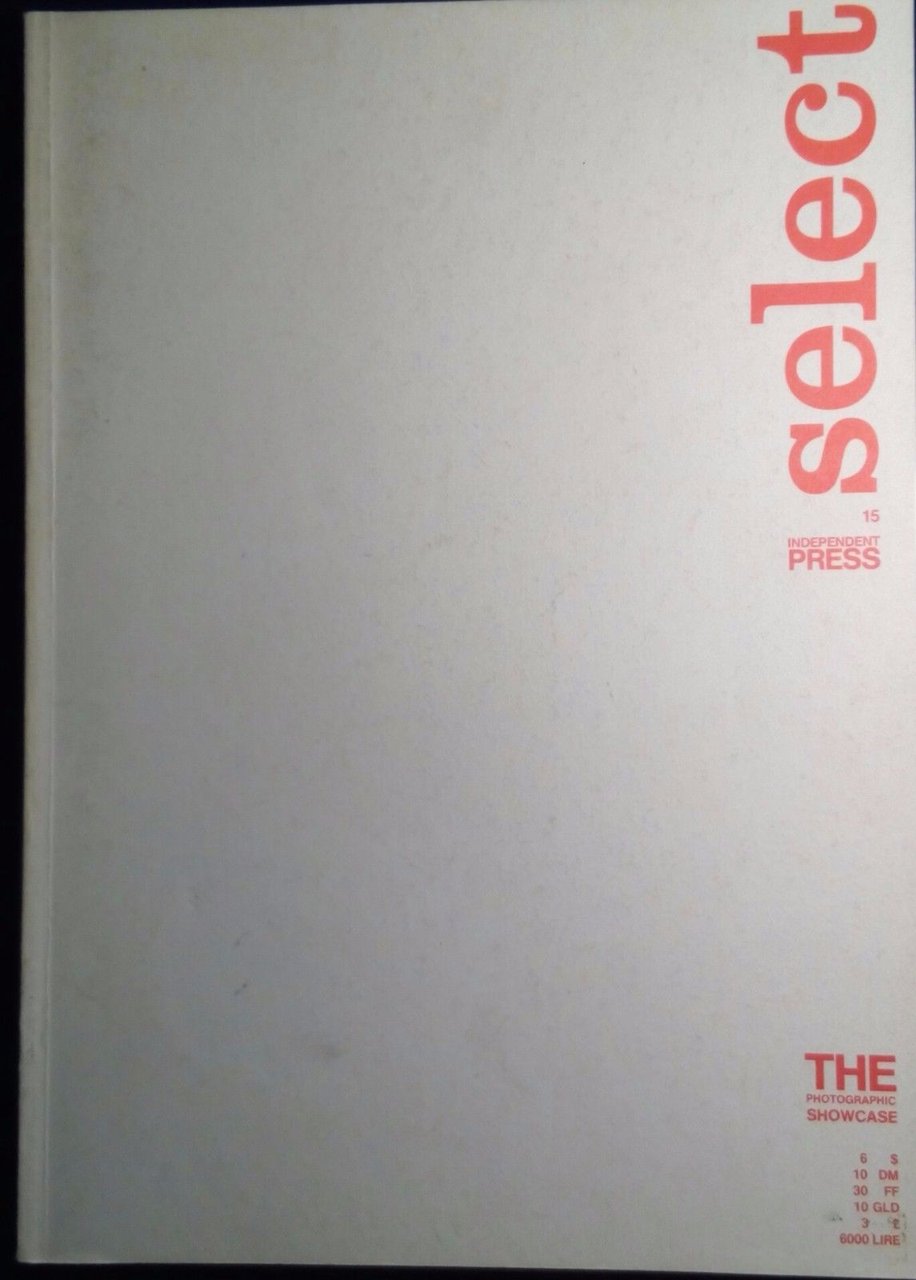SELECT 15 The Photographic Showcase Press Indipendent