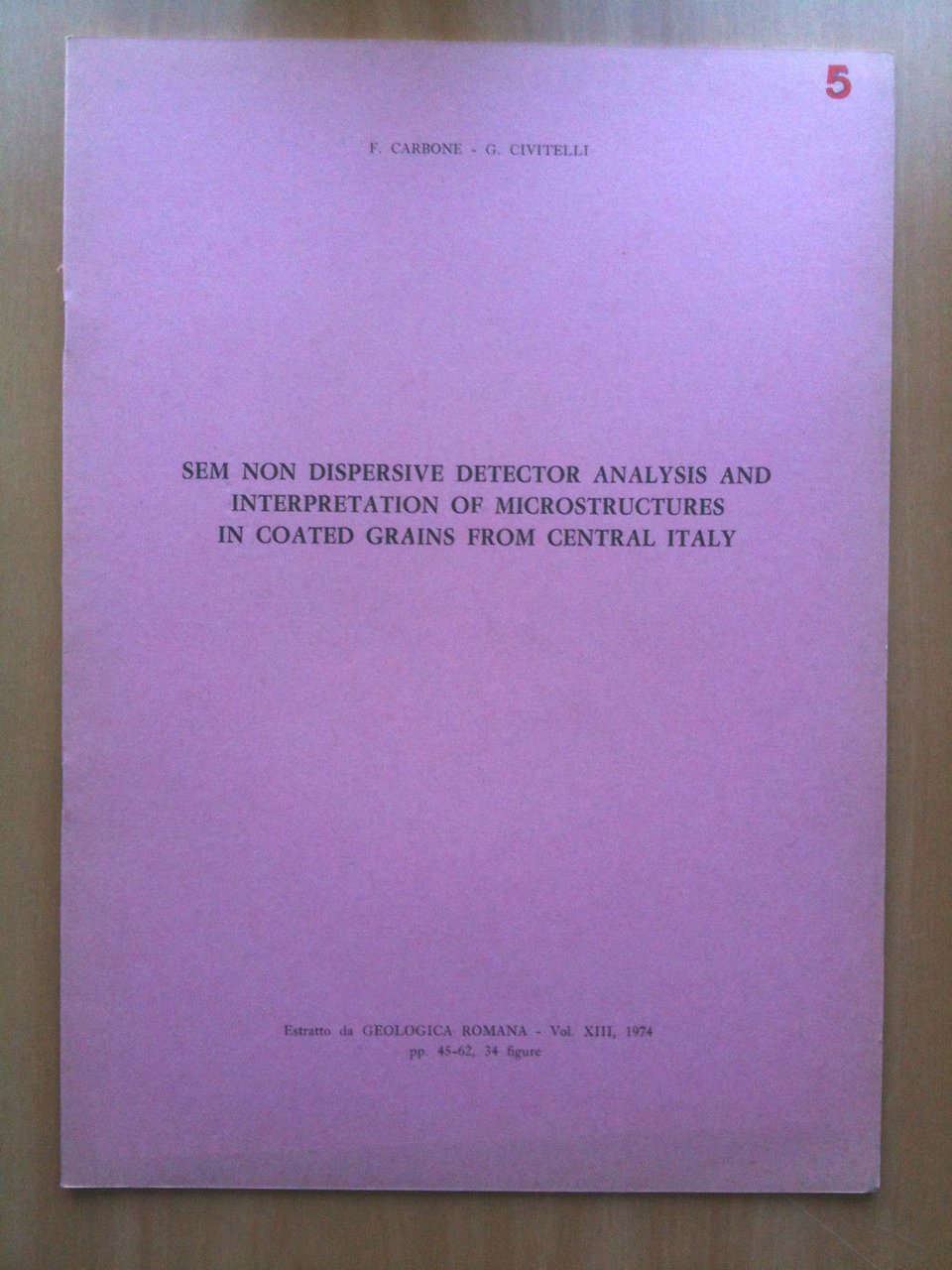 Sem non dispersive detector analysis microstructures coated grains central Italy