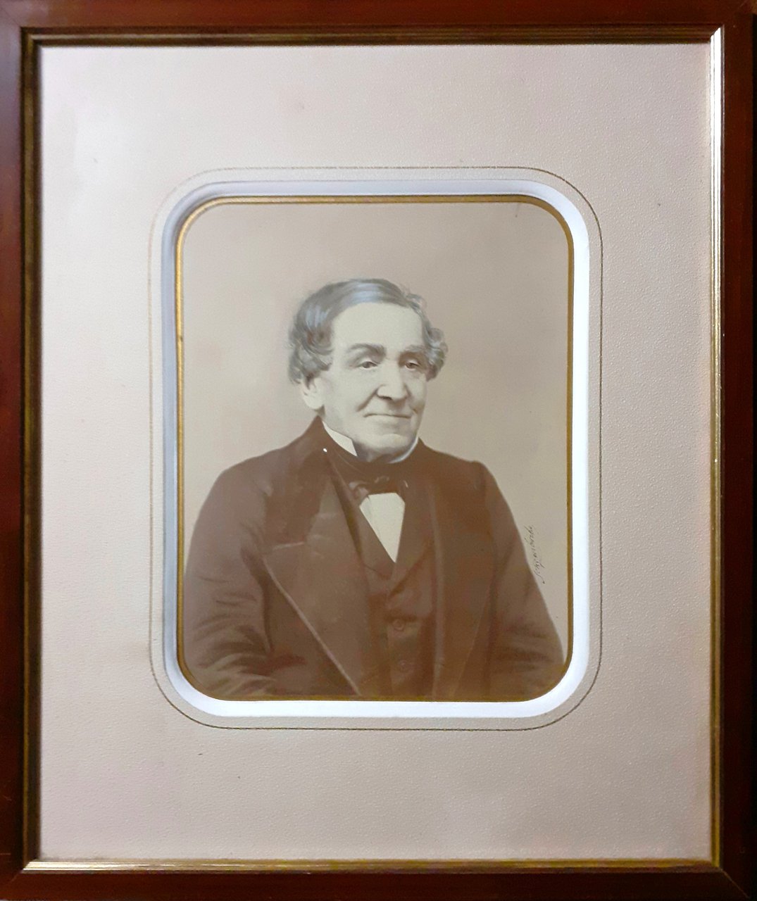 Senatore del Regno Antonio Carbonazzi- Fotografo Schemboche Torino- Grande Albumina