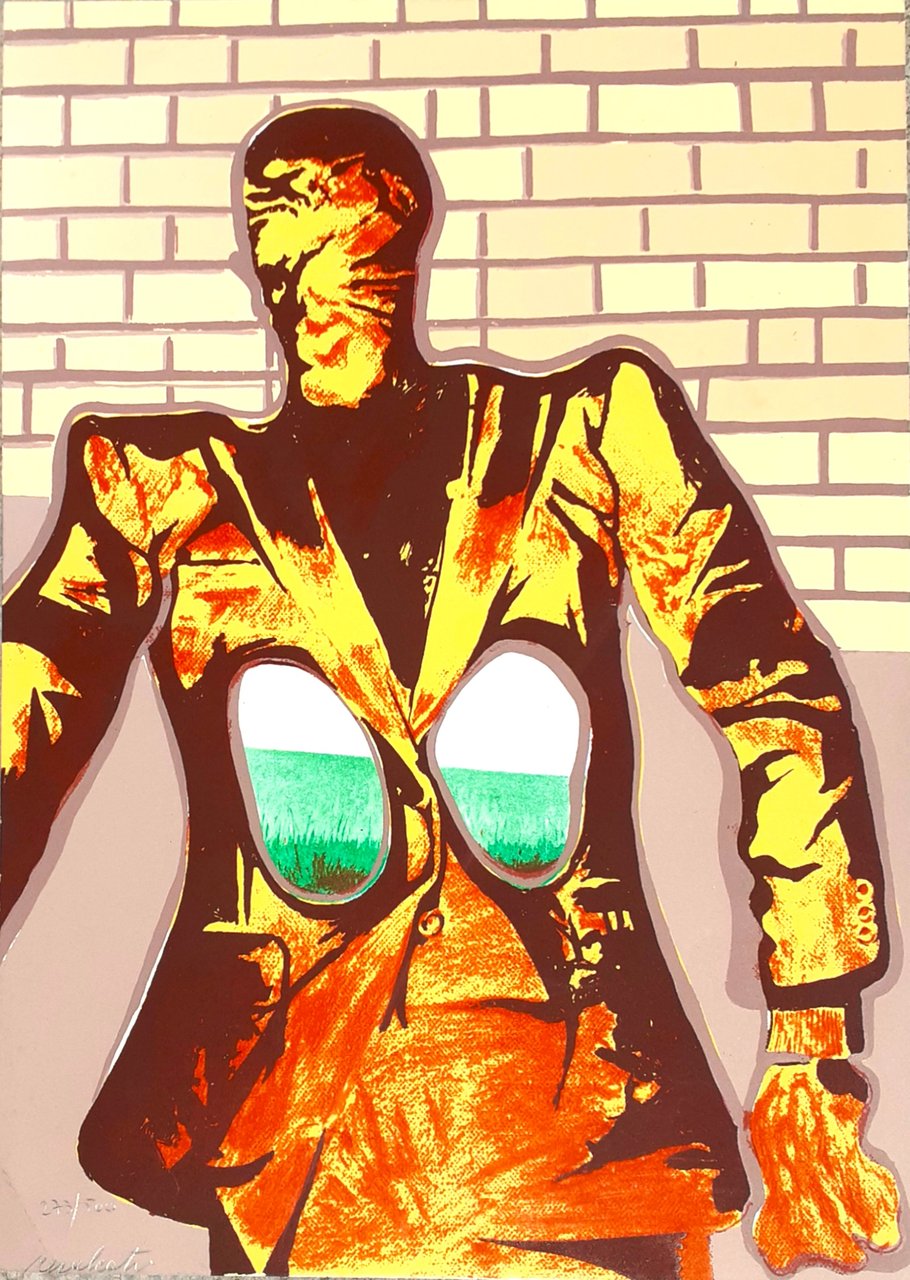 Serigrafia originale di Antonio Recalcati es.273/500