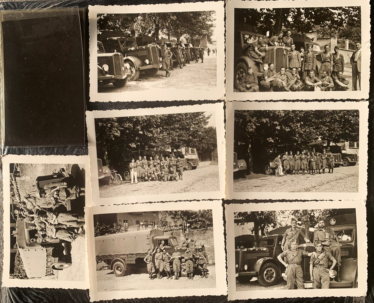 Sette fotografie militari 1940