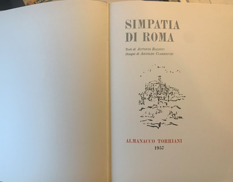 Simpatia di Roma, Almanacco Torriani | Immagine Gallery 2