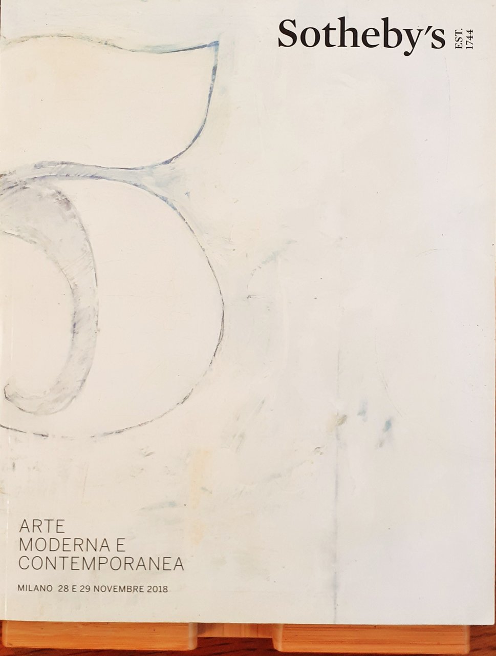 Sotheby's Arte Moderna e contemporanea auction Milano novembre 2018