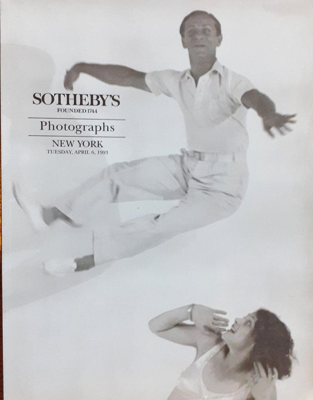 Sotheby's auction photographs New York 1993