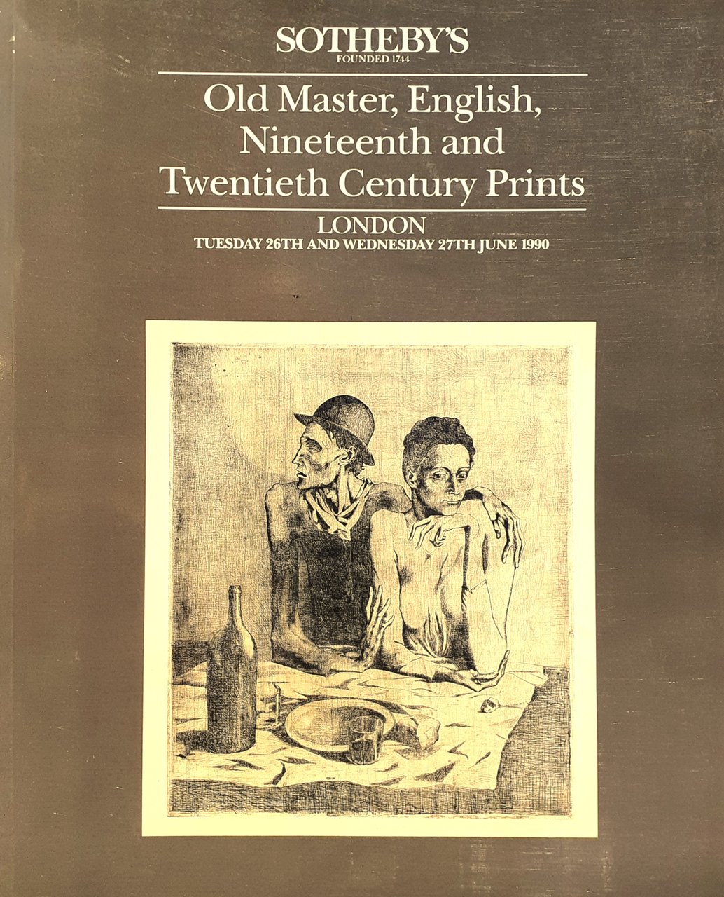 Sotheby's Old Master, Nineteenth and Twentieth Century Prints London 1990 | Immagine principale