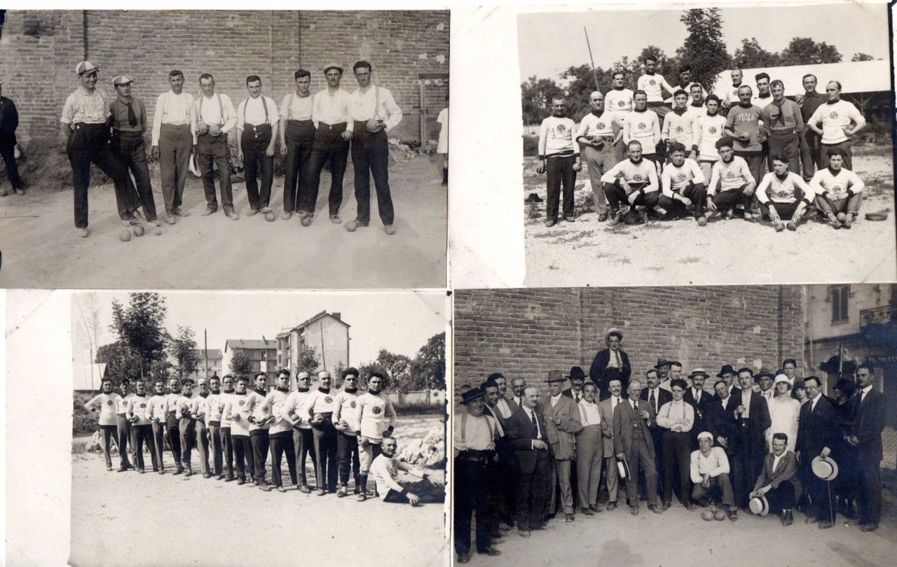 SPA Torino Fotografie original1 Torneo bocciofilo "Gabrio Casati" 1924