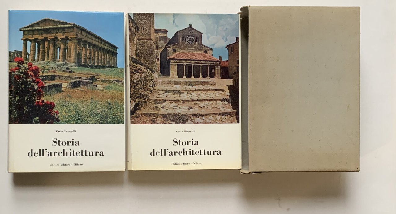 Storia dell'architettura: un profilo in due volumi (I e II) | Immagine principale