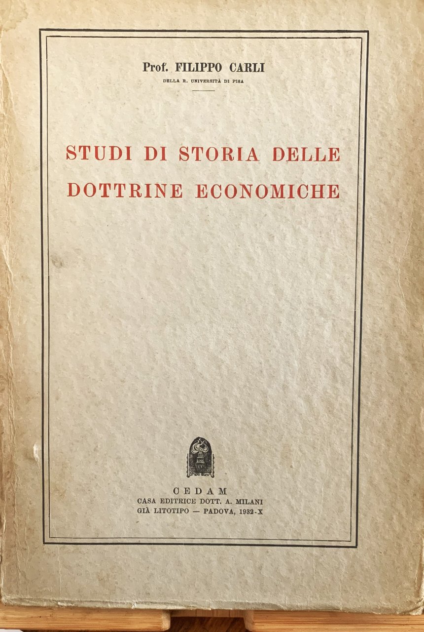 Studi di storia delle dottrine economiche