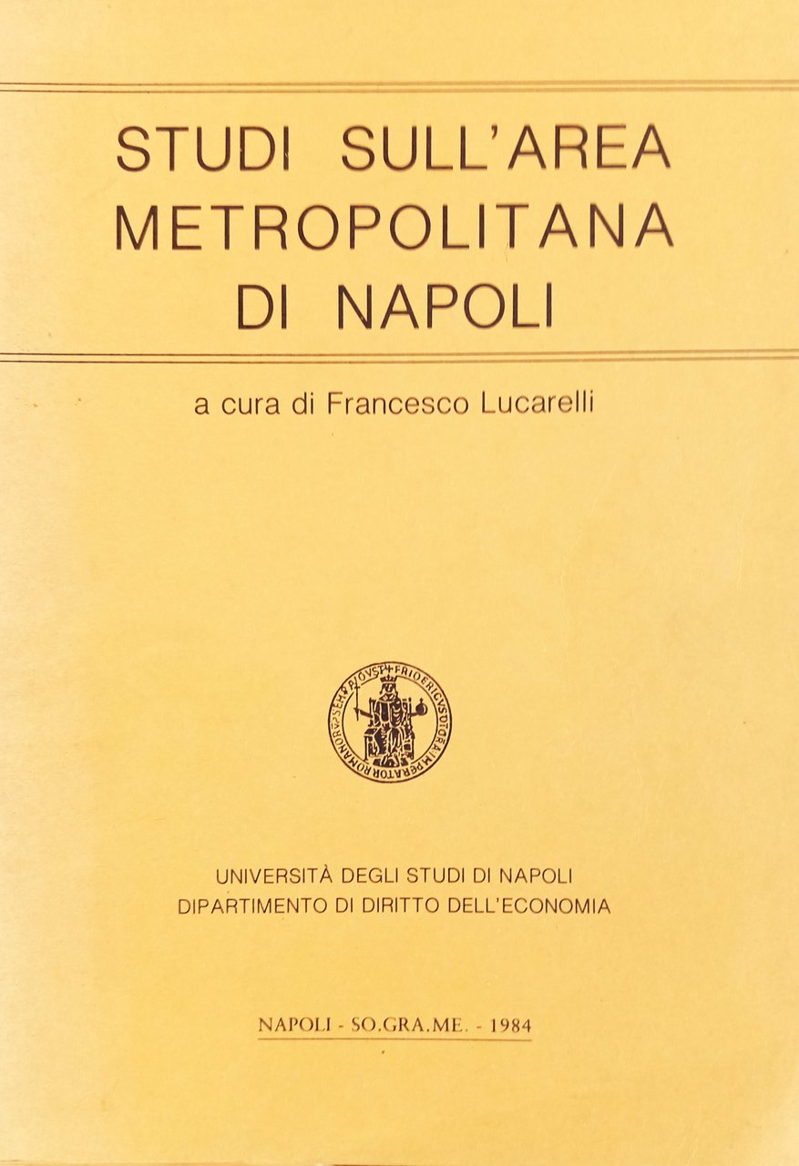 Studi sull'Area metropolitana di Napoli