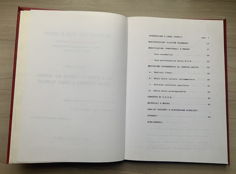 Sulla cosiddetta tossicità dell'ossigeno: terapia iperbarica a livello polmonare. Tesi … | Immagine Gallery 2