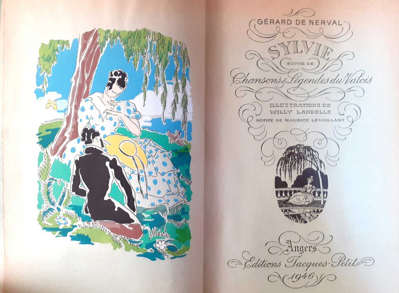 Sylvie "Chanson &amp; Legend du Valois" illustrations de W. Landelle …