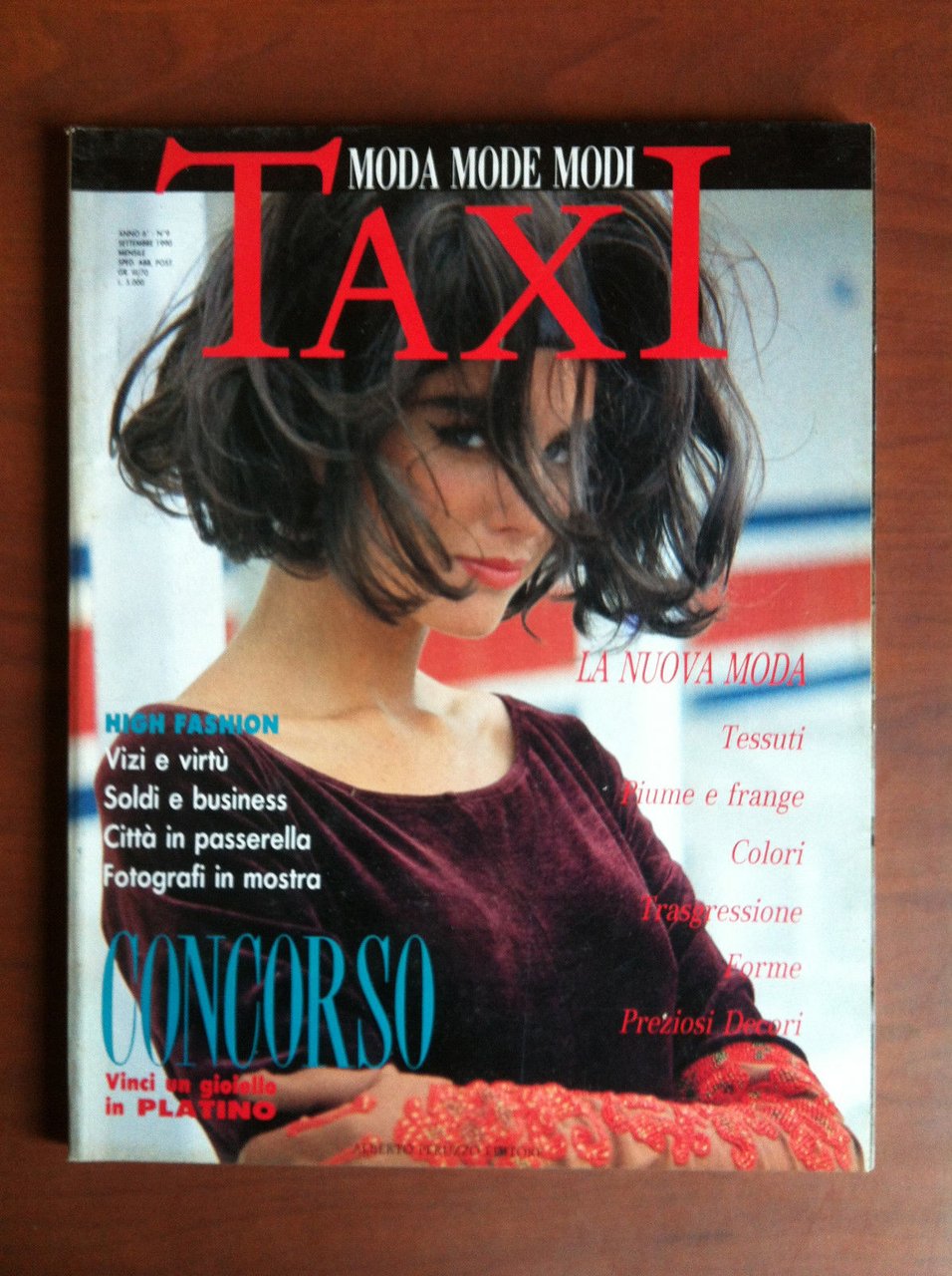 TAXI Moda Mode e Modi Italia Anno 6 n^ 9 …