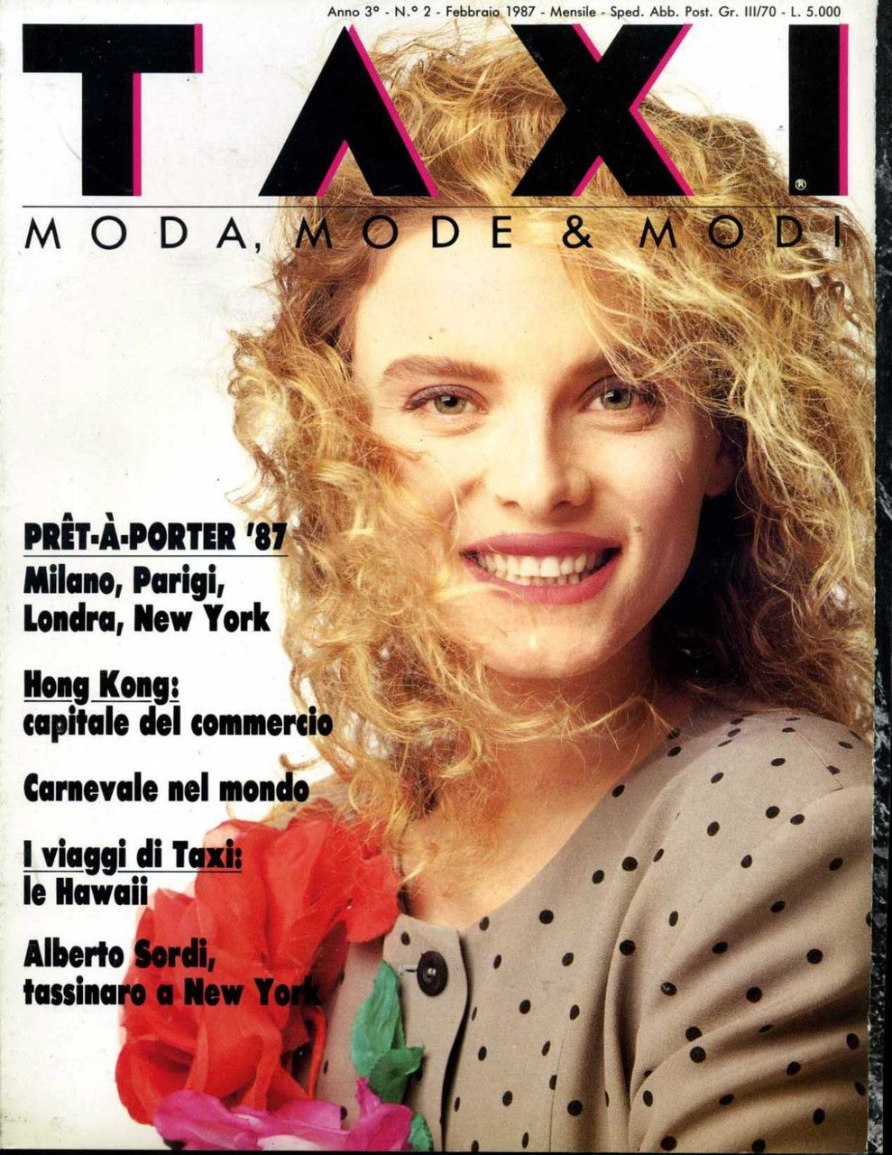 TAXI Moda Mode e Modi Italia n^2 1987 - E165