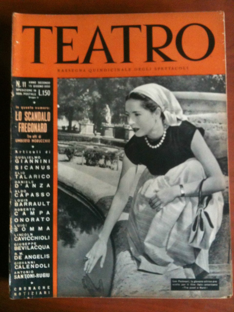 Teatro n^ 11 Anno II - 15 Giugno 1950
