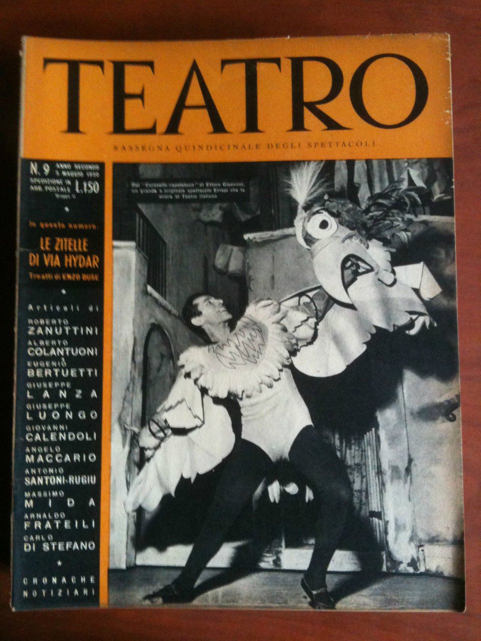 Teatro n^ 9 Anno II - 5 Maggio 1950
