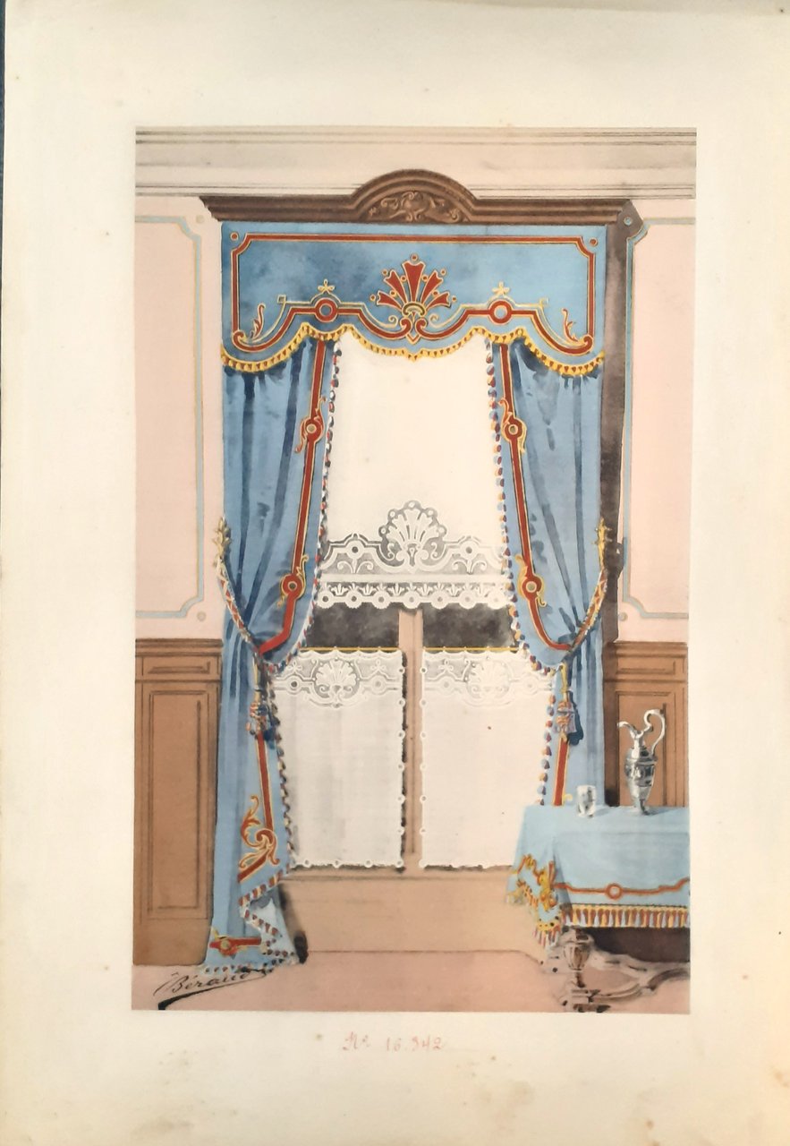 Tendaggi artistici Beraud &amp; C Paris Stampa campionario in tiratura …