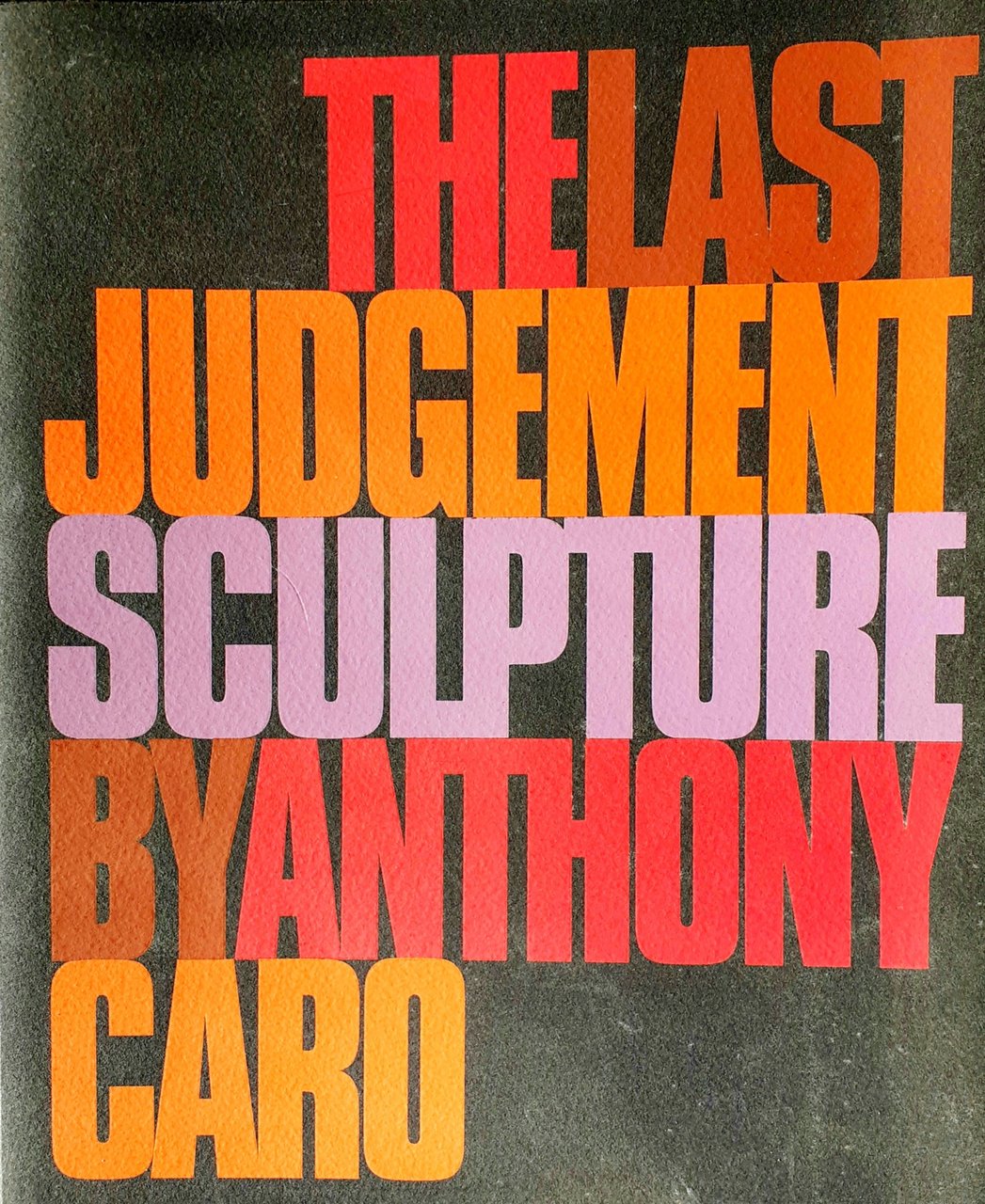 The Last Judgement sculpture by Antony Caro 1999