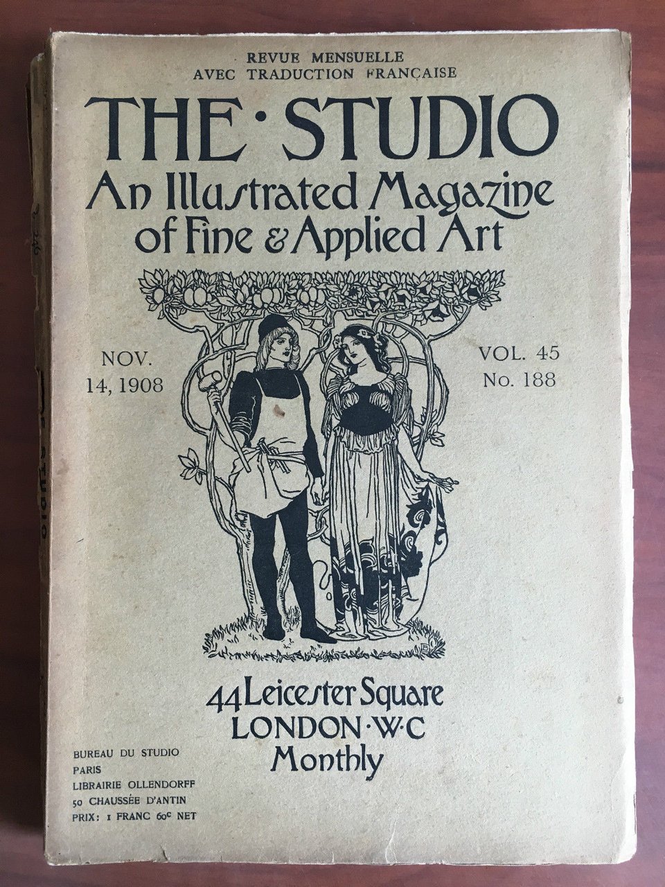 The Studio Vol. 45 n^ 188 Nov. 14, 1908 Magazine …