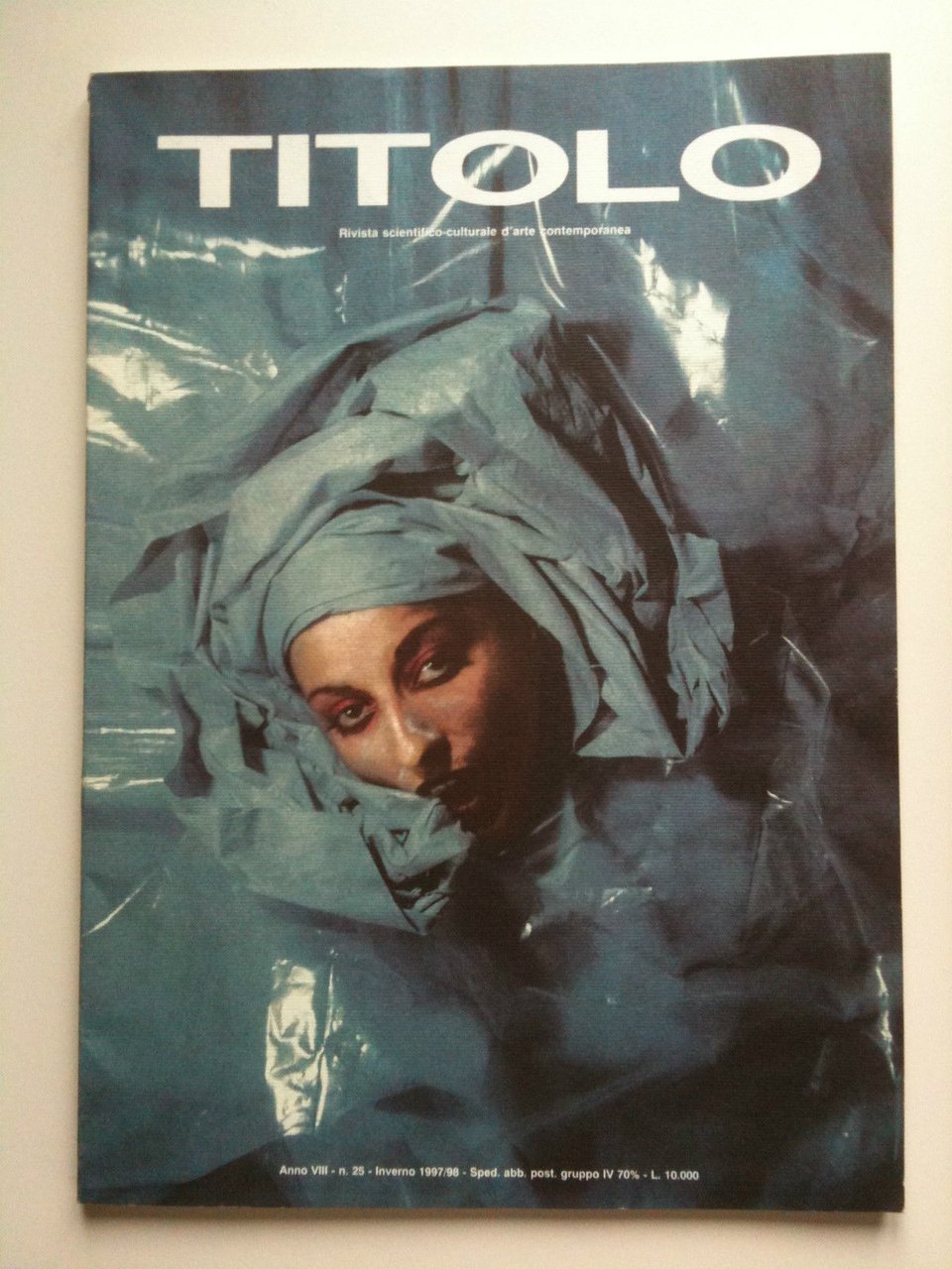TITOLO Rivista d'arte n^ 25 1997/98 cover GiuliaM Caira