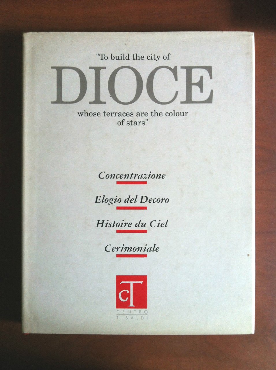 To build the city of Dioce whose terraces color stars …