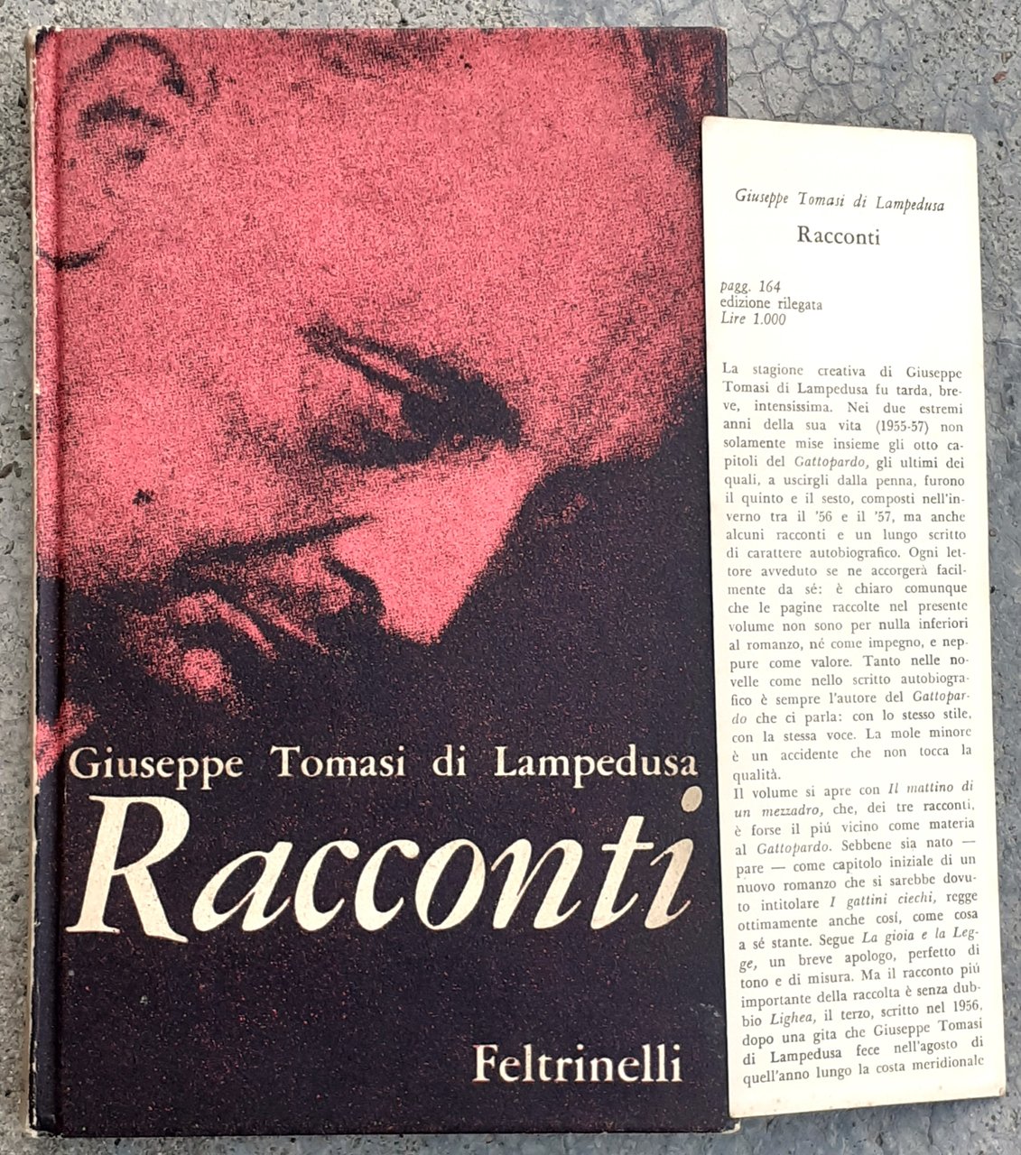 Tomasi di Lampedusa "Racconti" prima edizione 1961