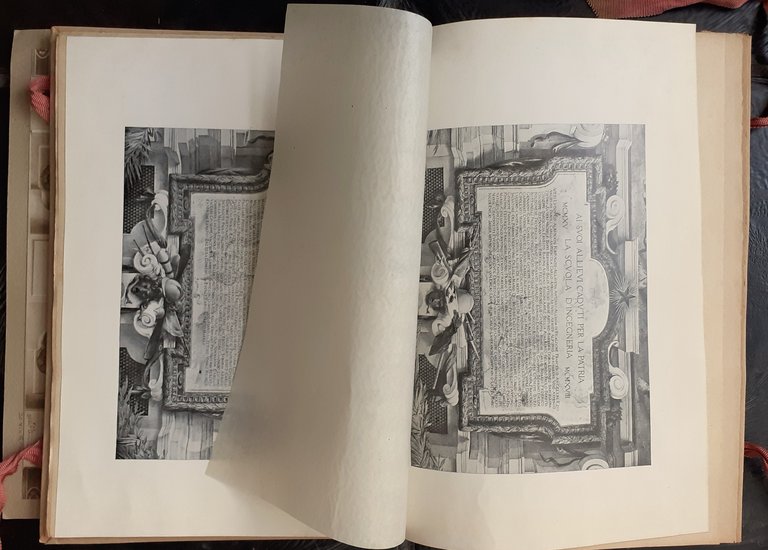 Torino Palazzo del Valentino 1926 Commemorazione degli allievi caduti nella …