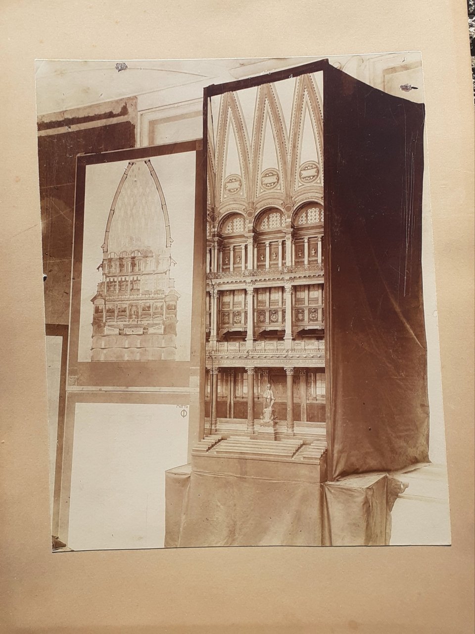 Tre Albumine Progetto della Sinagoga variazione in Mole Antonelliana | Immagine principale