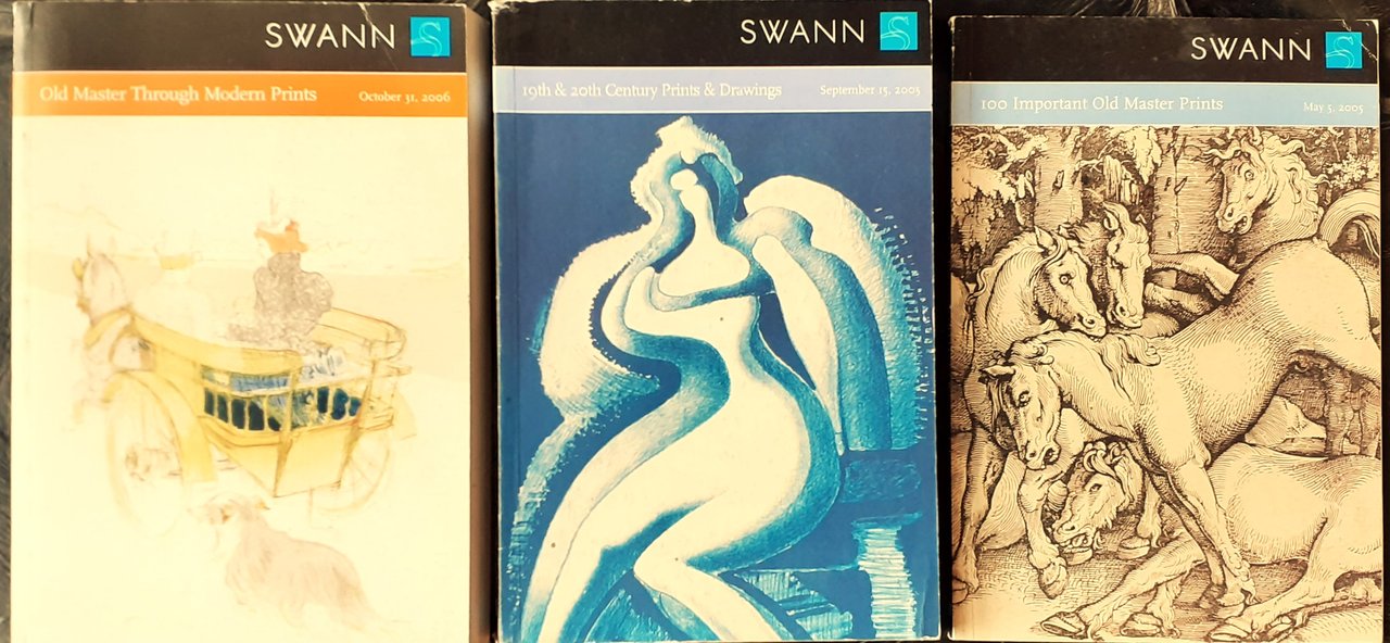Tre Cataloghi auction Print New York 2005/06 | Immagine principale