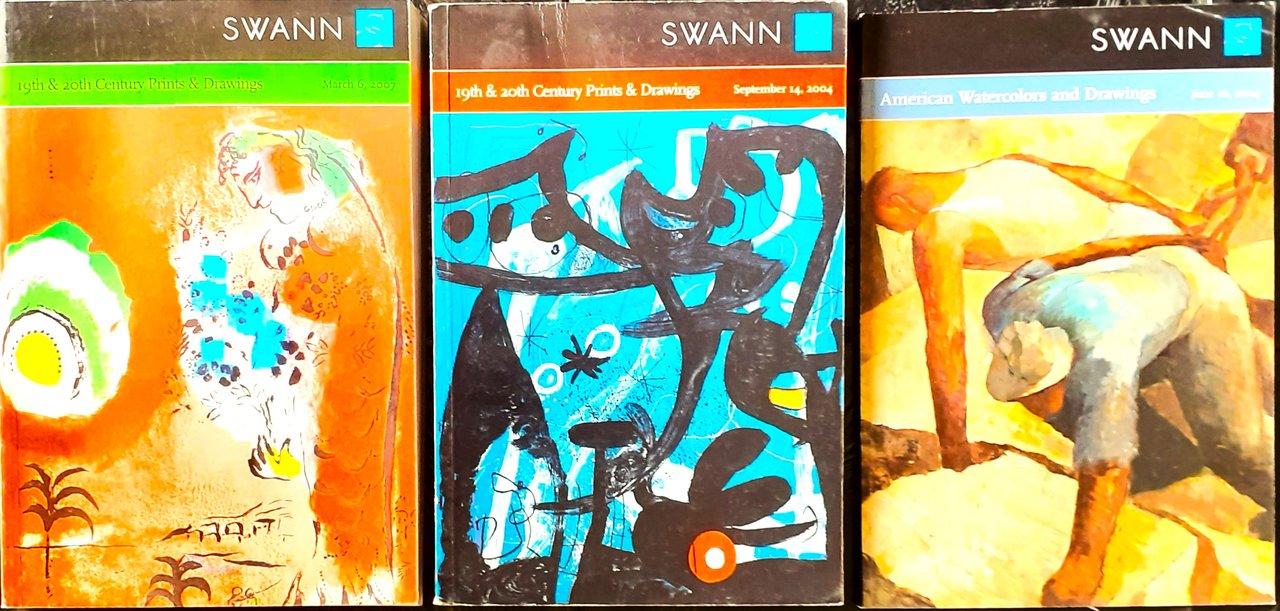 Tre Cataloghi auction Swann Orint &amp; Drawings 2004/07 | Immagine principale