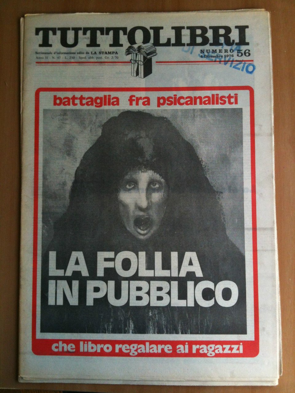 TUTTOLIBRI Anno II n^ 56 - 4 Dicembre 1976