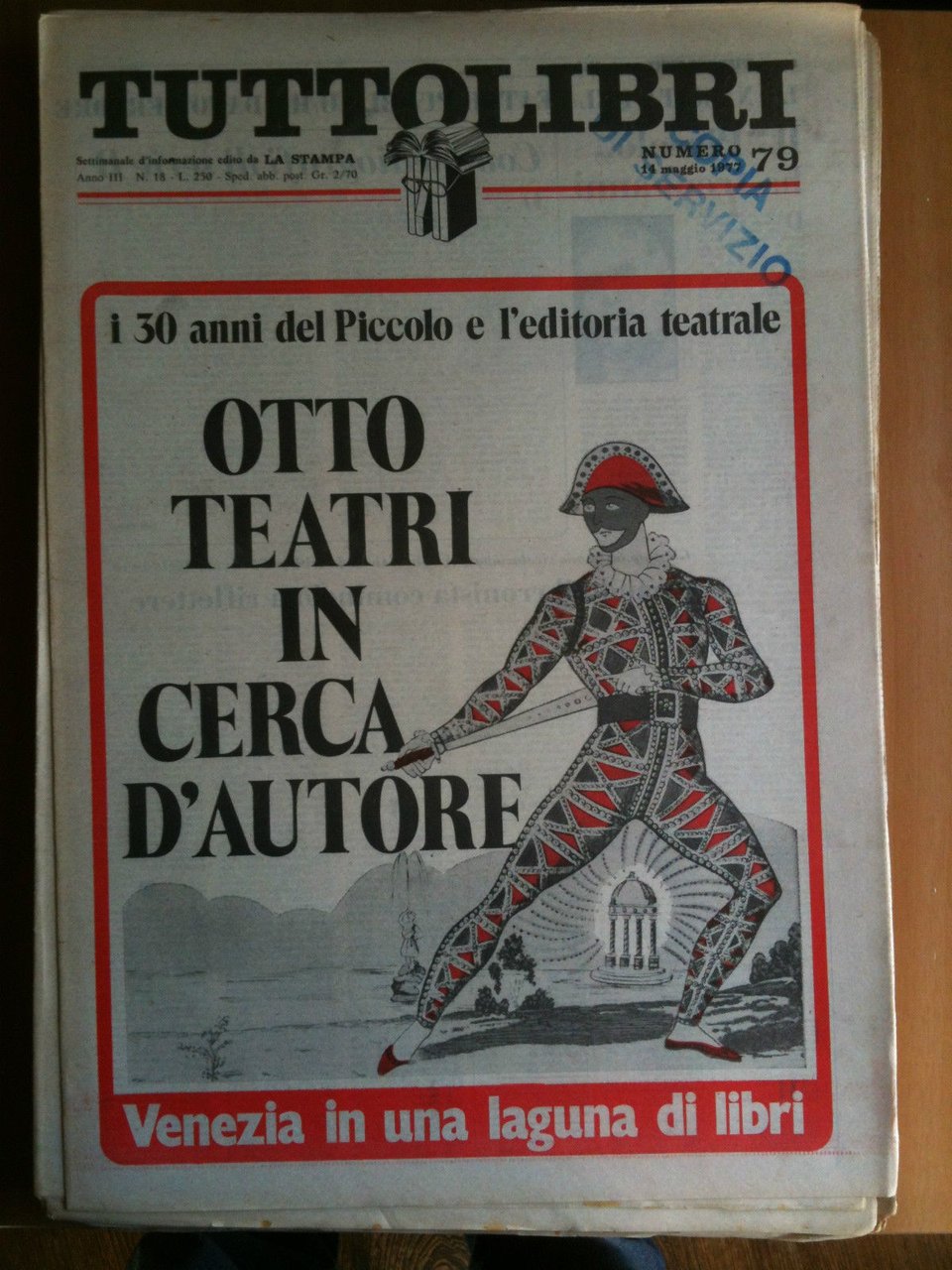 TUTTOLIBRI Anno III n^ 79 - 14 maggio 1977