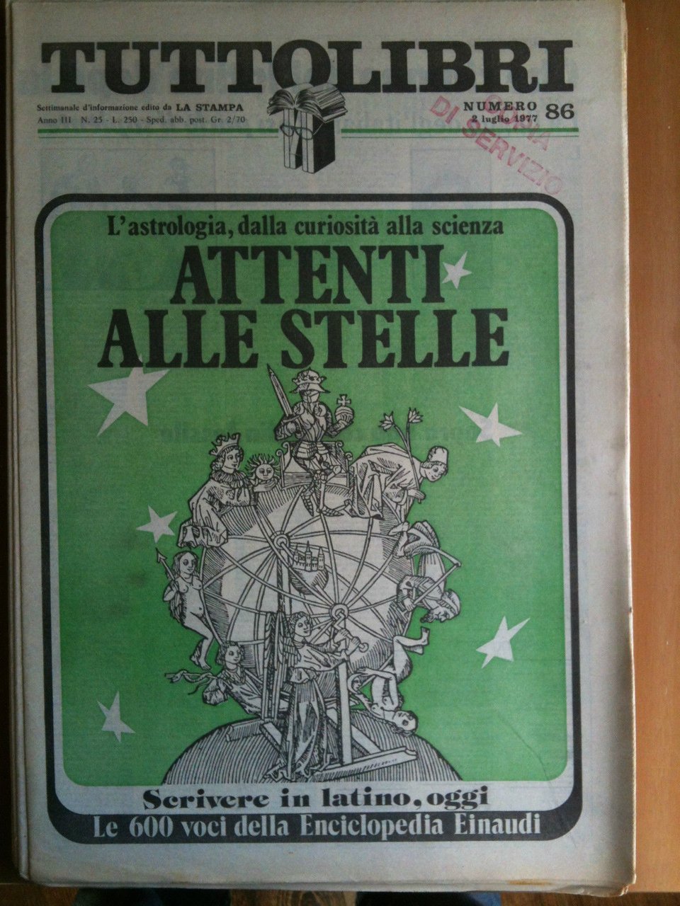 TUTTOLIBRI Anno III n^ 86 - 2 luglio 1977