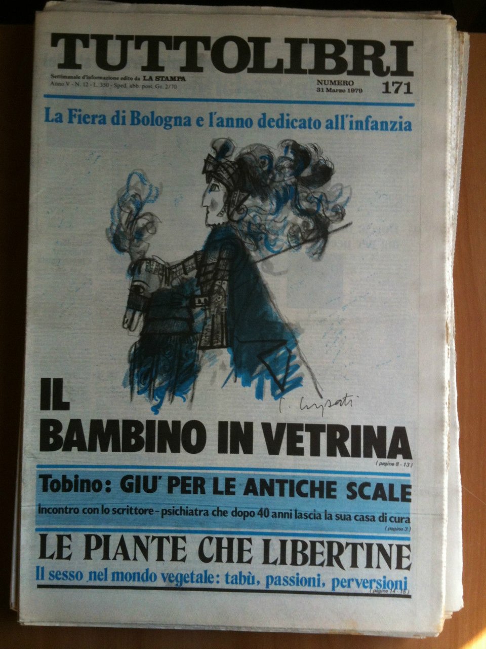 TUTTOLIBRI Anno V n^ 171 - 31 Marzo 1979 | Immagine principale