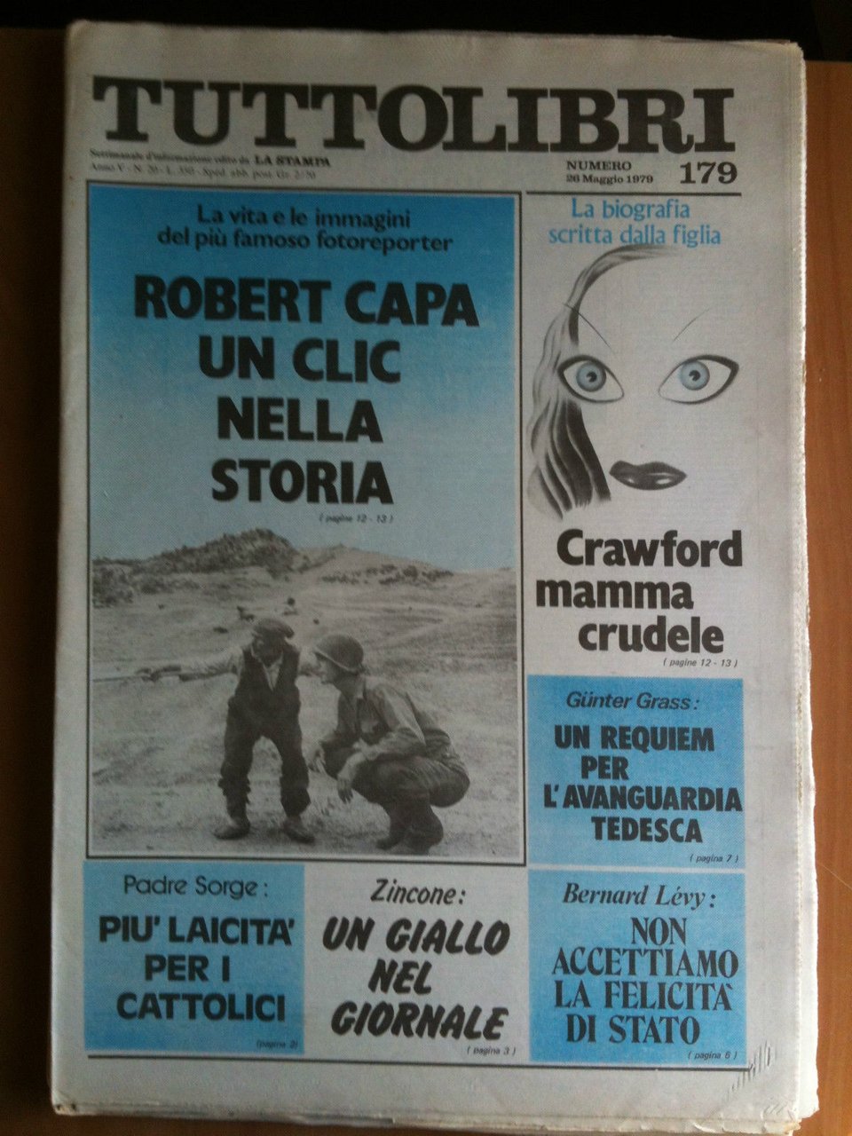 TUTTOLIBRI Anno V n^ 179 - 26 Maggio 1979