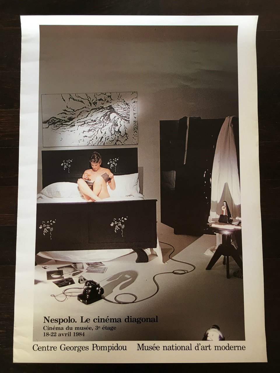 Ugo Nespolo Le Cinéma diagonal Centre Pompidou Paris 1984 - …