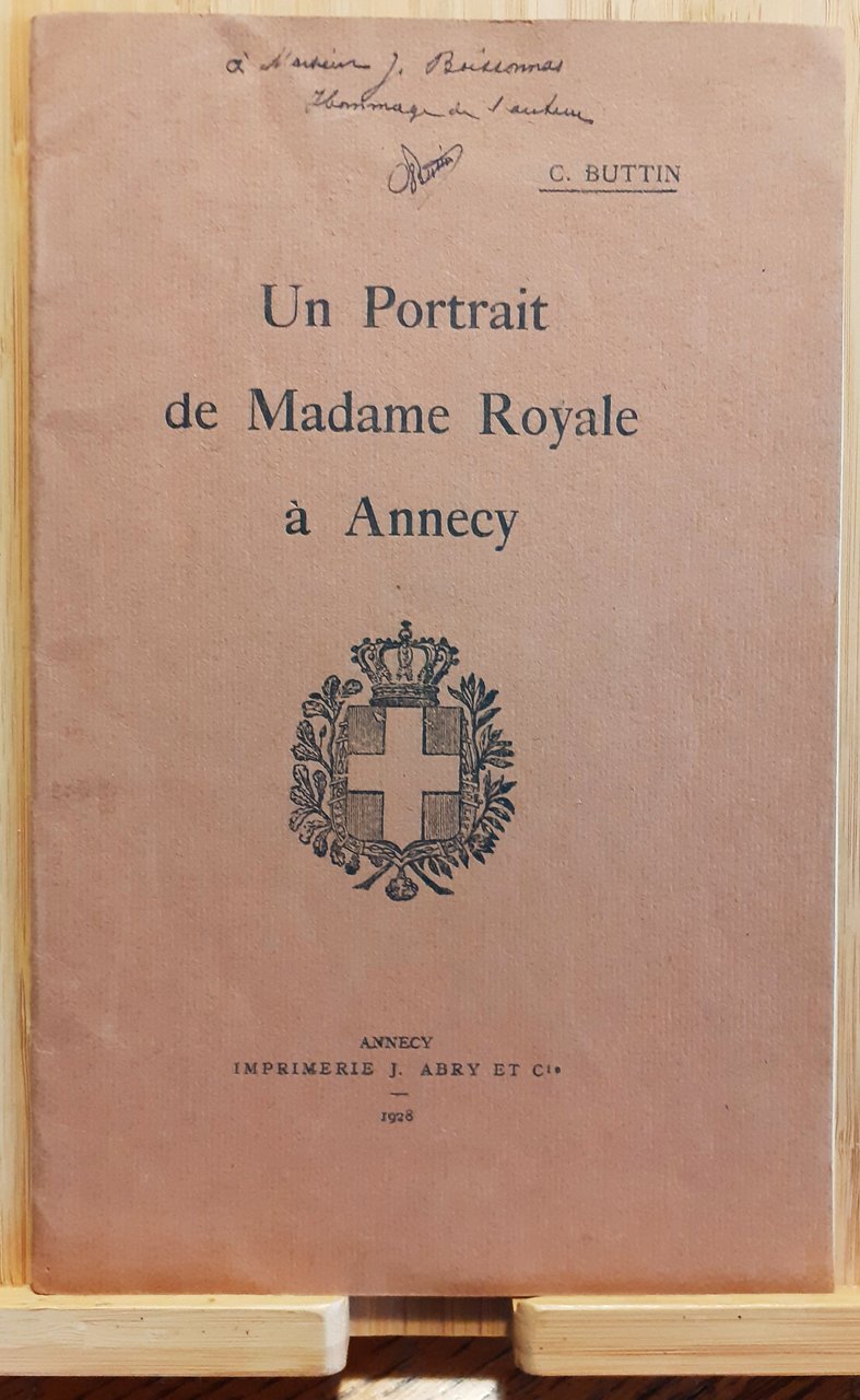 Un Portrait de Madame Royal à Annency 1928