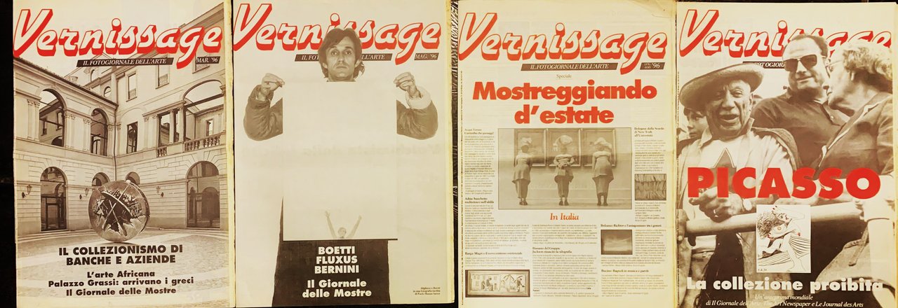 Vernissage supplemento de il giornale dell'Arte 1996