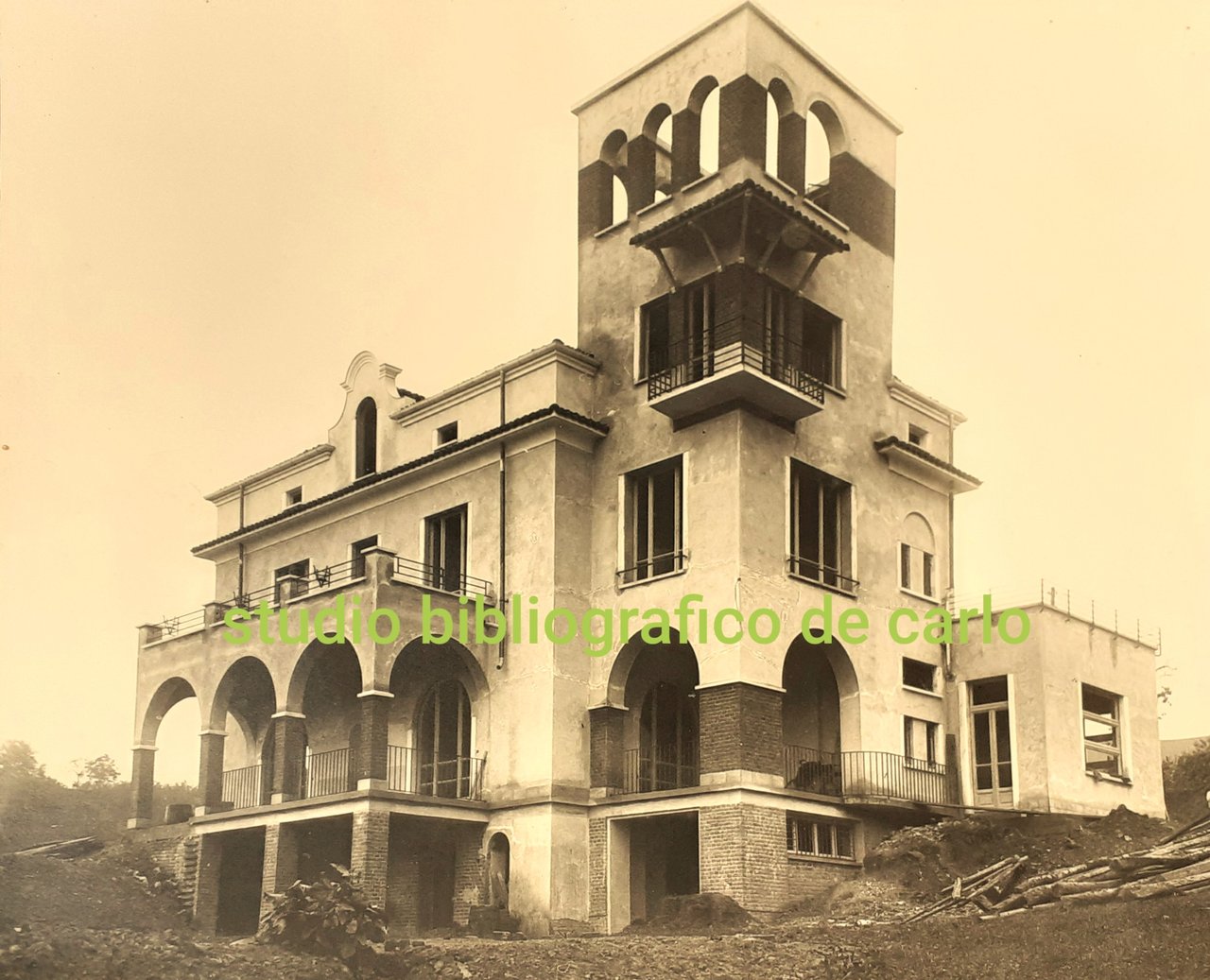 Villa Giordana a Casalborgone anni '30 ca.
